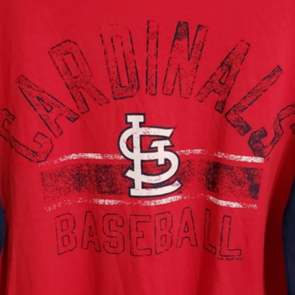 St. Louis Cardinals Hi-low Baseball Tee Women's Size Medium NWT - Picture 3 of 7